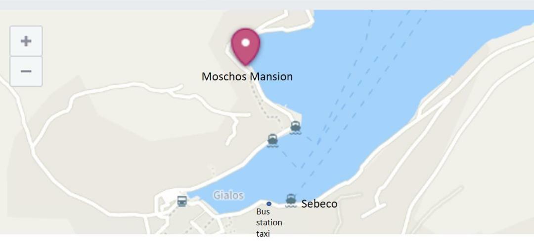 Вілла Moschos Mansion Сімі Екстер'єр фото
